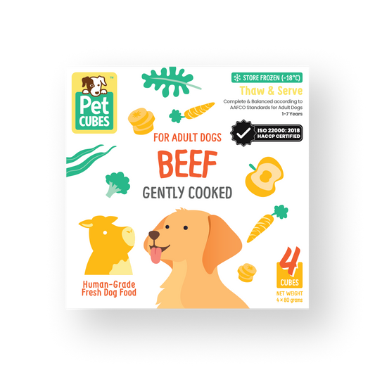 輕煮鮮食系列 – 牛肉成犬糧