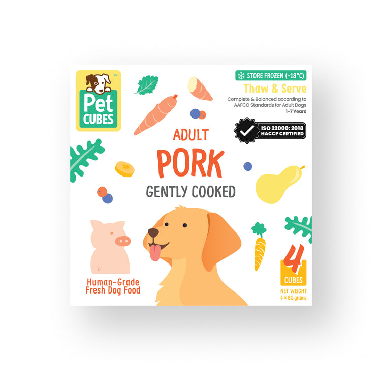 輕煮鮮食系列 – 豬肉成犬糧